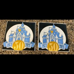Disney’s 50th Anniversary Theme Coasters
